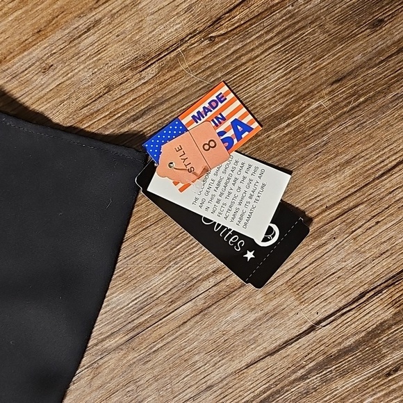 NWT Women's Hampton Nites Black Polyester Bolero Jacket - Picture 4 of 5